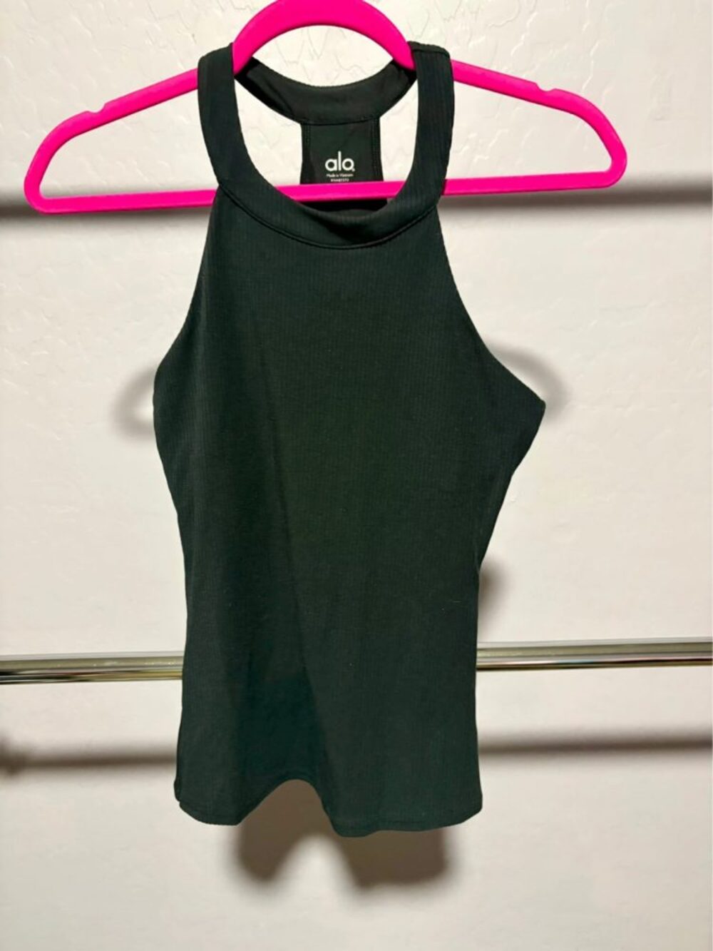 Alo halter neck razor tank